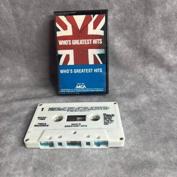 The Who's Greatest Hits Cassette Tape 1983 MCA Records Classic Rock - Picture 1 of 7